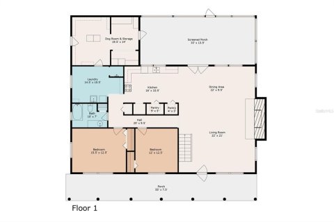 House in Lakeland, Florida 3 bedrooms, 260.59 sq.m. № 1843889 - photo 4