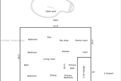Casa en venta en Homestead, Florida, 4 dormitorios, 228.26 m2 № 2337768 - foto 30