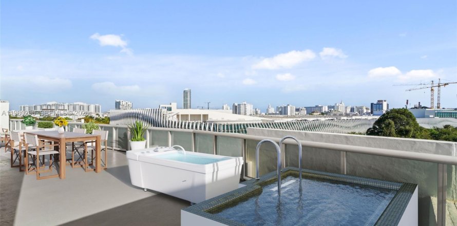 Кондоминиум с 2 спальнями в Майами-Бич, Флорида № 2045395