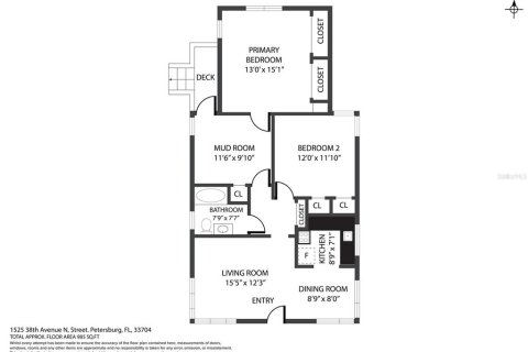 House in Saint Petersburg, Florida 2 bedrooms, 89.19 sq.m. № 1774041 - photo 20