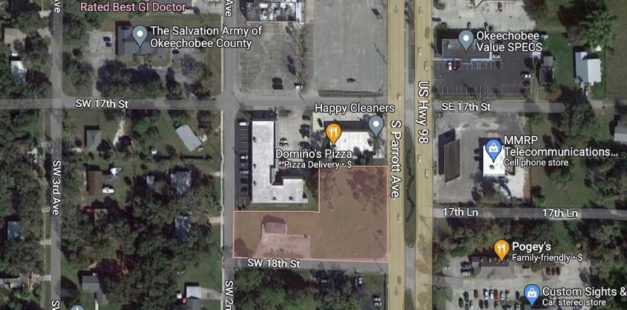 Immobilier commercial à Okeechobee, Floride № 2248479