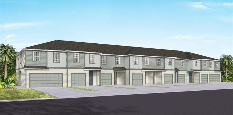 Touwnhouse à DeLand, Floride 3 chambres, 141.95 m2 № 2400449
