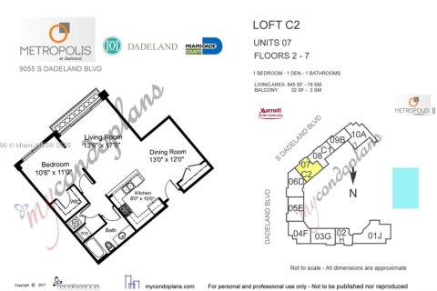 Condo in Miami, Florida, 1 bedroom  № 1888908 - photo 30
