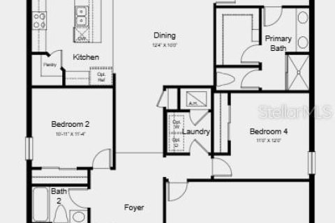 Villa ou maison à vendre à Auburndale, Floride: 4 chambres, 171.68 m2 № 1917197 - photo 2