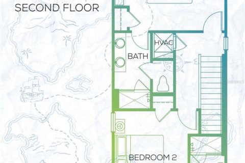 Снять в аренду виллу или дом в Киссимми, Флорида 3 комнаты, 121.24м2, № 1817226 - фото 27
