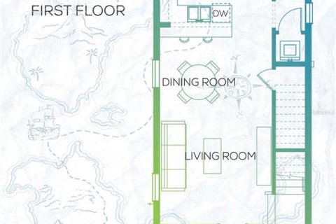 Снять в аренду виллу или дом в Киссимми, Флорида 3 комнаты, 121.24м2, № 1817226 - фото 26