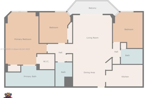 Condominio en venta en Aventura, Florida, 3 dormitorios, 142.7 m2 № 1878866 - foto 19