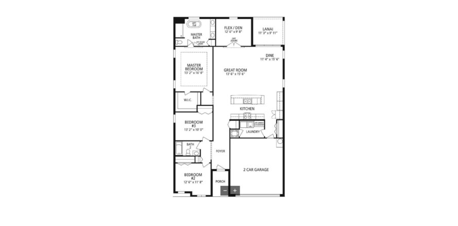 Casa en Andover Ridge en DeLand, Florida 3 dormitorios, 185 m2 № 615797