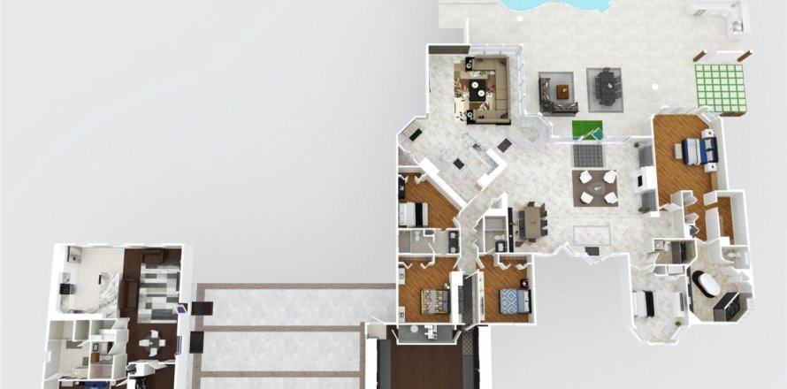 Casa en Davie, Florida 7 dormitorios, 575.53 m2 № 1225703