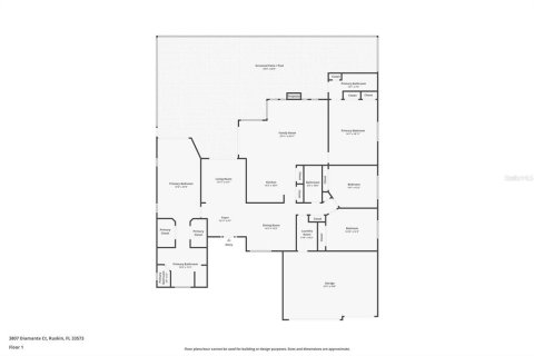 Casa en venta en Ruskin, Florida, 4 dormitorios, 255.57 m2 № 1919853 - foto 3