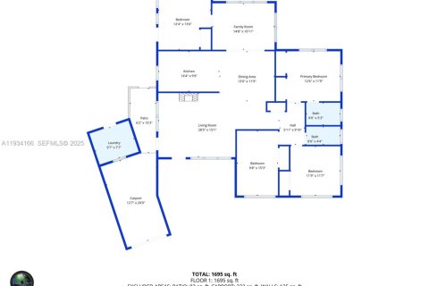 Casa en venta en Oakland Park, Florida, 4 dormitorios, 161.56 m2 № 1992856 - foto 19