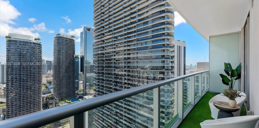 Кондоминиум с 1 спальней в Майами, Флорида № 1990767