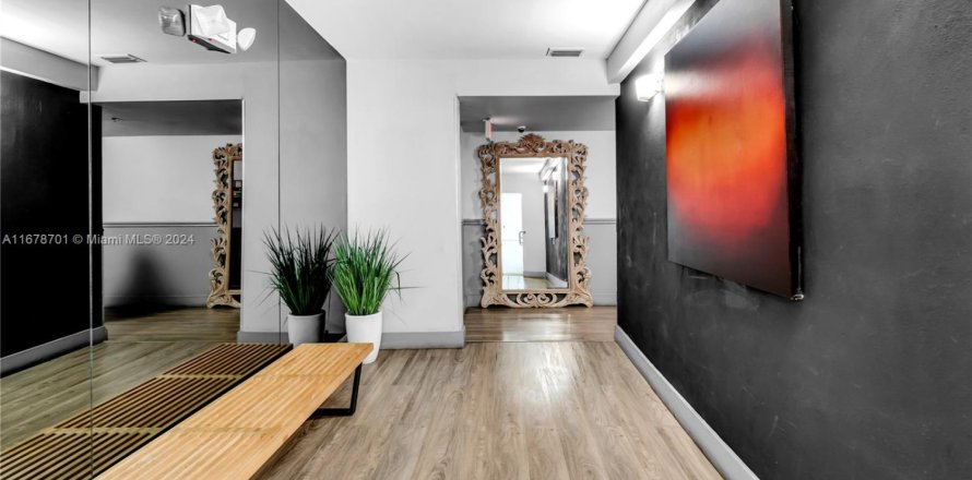 Кондоминиум с 1 спальней в Майами-Бич, Флорида № 1977211