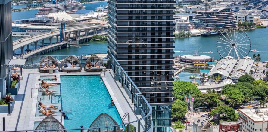 Studio à Condo à Miami, Floride  № 2087799