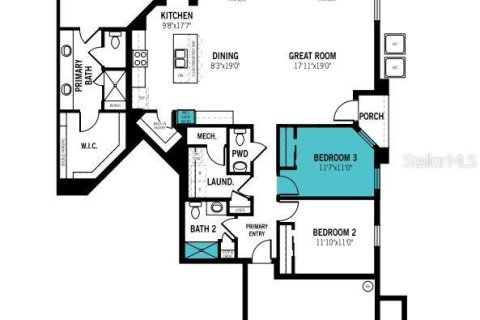 Condominio en venta en Venice, Florida, 2 dormitorios, 176.89 m2 № 1558534 - foto 2