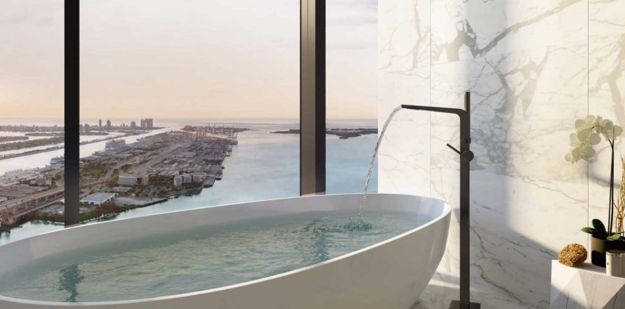 Apartment in WALDORF ASTORIA HOTEL AND RESIDENCES in Miami, Florida 3 bedrooms № 34541