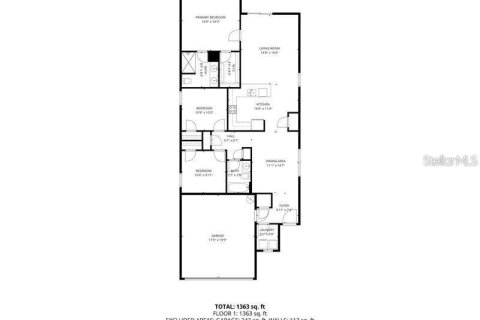 Villa ou maison à louer à Tampa, Floride: 3 chambres, 140.84 m2 № 2395637 - photo 26