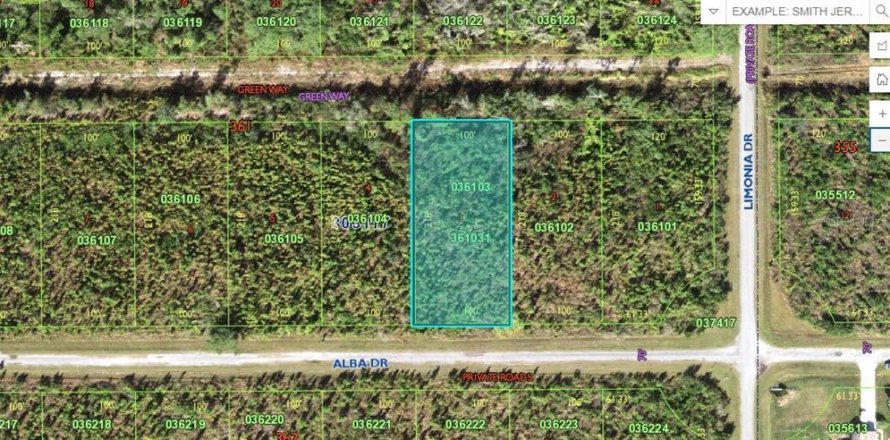 Terreno en Indian lake estates, Florida № 2162212