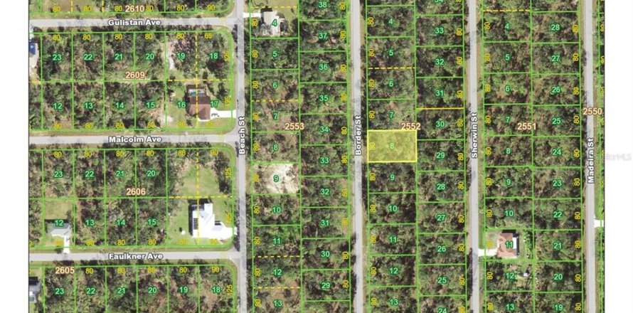 Terreno en Port Charlotte, Florida № 2214362