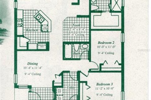 Купить виллу или дом в Холидэй, Флорида 10 комнат, 168.99м2, № 1778291 - фото 24