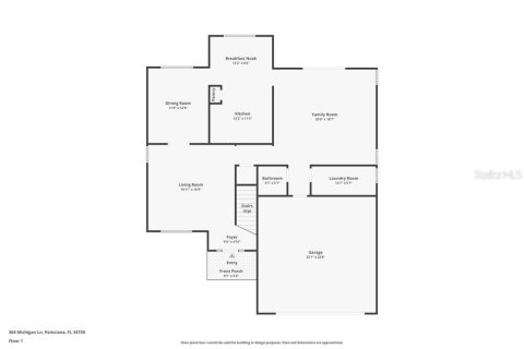 Villa ou maison à louer à Poinciana, Floride: 4 chambres, 259.2 m2 № 2398620 - photo 2