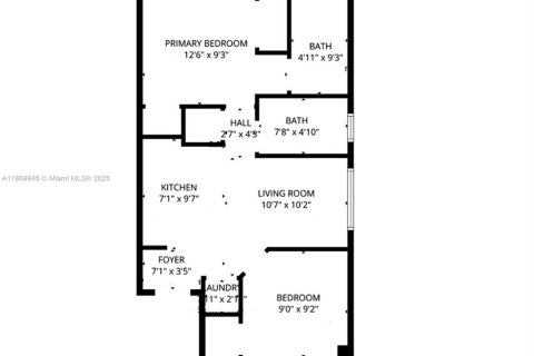 Apartment in Miami, Florida 2 bedrooms, 83.61 sq.m. № 1926526 - photo 9