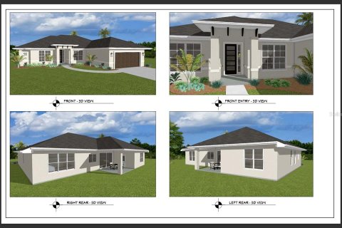 House in Palm Coast, Florida 4 bedrooms, 213.68 sq.m. № 1853837 - photo 1