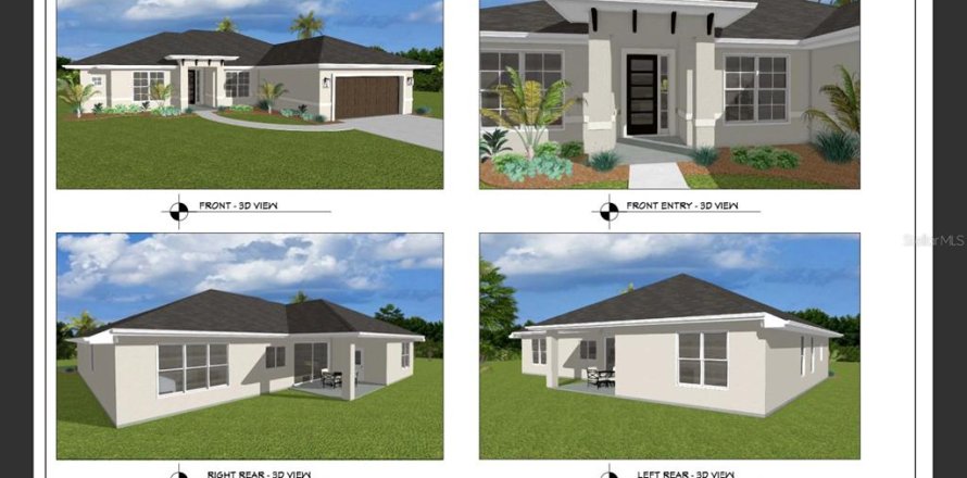 House in Palm Coast, Florida 4 bedrooms, 213.68 sq.m. № 1853837