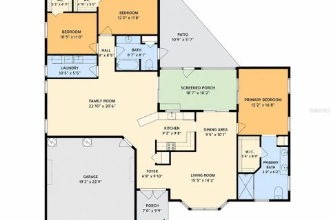 House in North Port, Florida 3 bedrooms, 181.35 sq.m. № 2226408 - photo 2