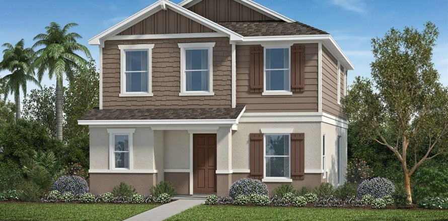 House in Davenport, Florida 4 bedrooms, 172.05 sq.m. № 1813437