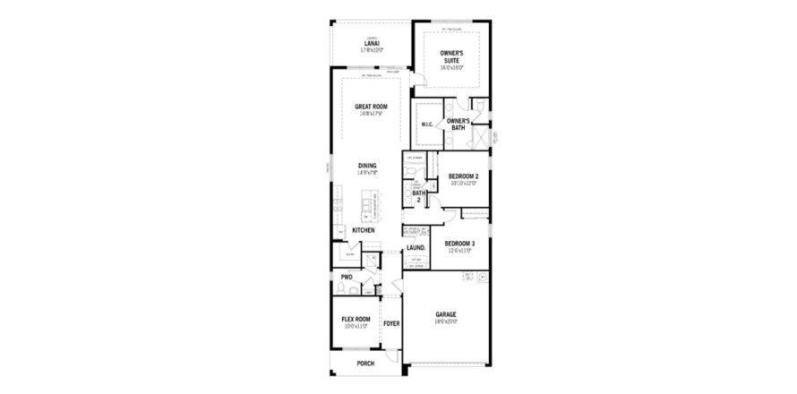 Casa en TRADITION - EMERY en St. Lucie, Florida 3 dormitorios, 185 m2 № 32532