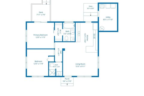 House in West Palm Beach, Florida 2 bedrooms, 71.35 sq.m. № 2276109 - photo 27