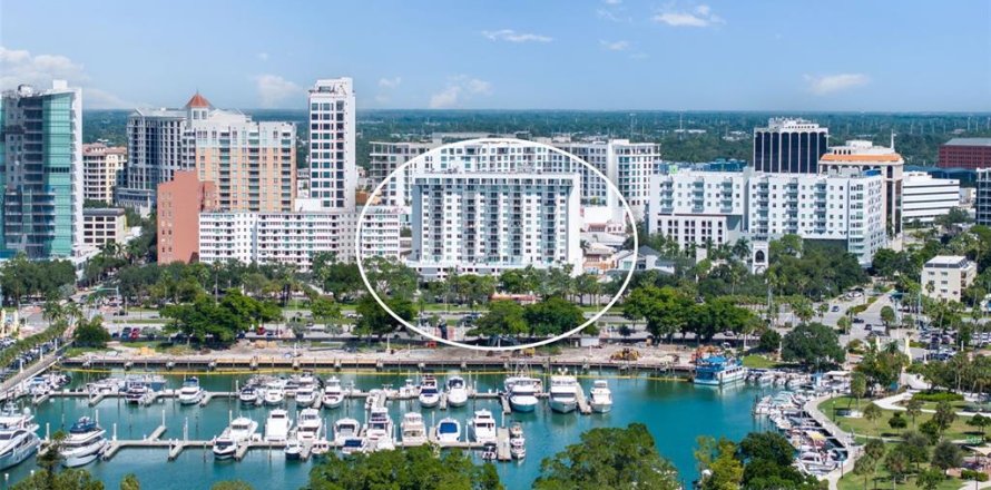 Condo à Sarasota, Floride, 1 chambre  № 2429054