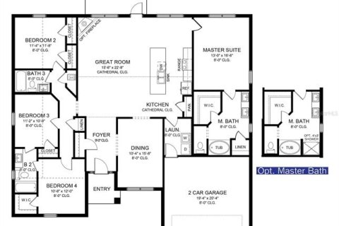 Casa en venta en Ocala, Florida, 4 dormitorios, 196.49 m2 № 1508756 - foto 2