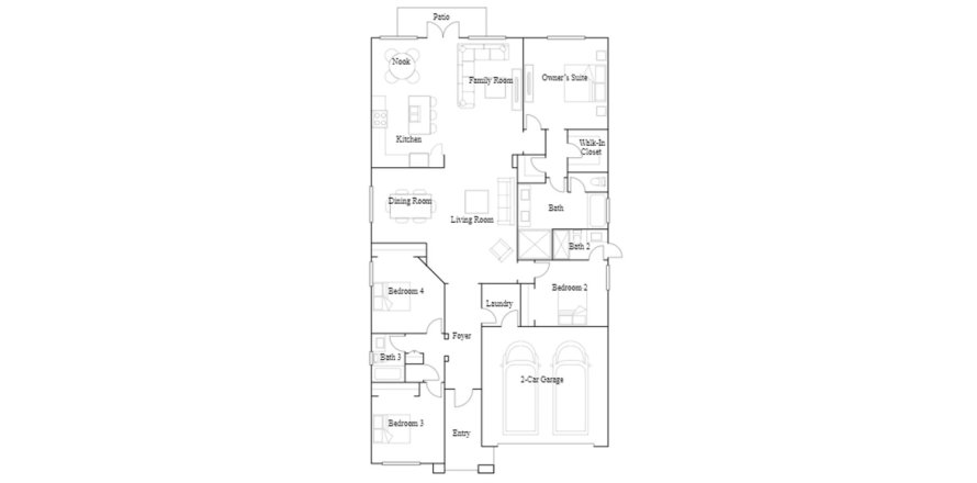 Townhouse floor plan «220SQM Colonia», 4 bedrooms in MARBELLA