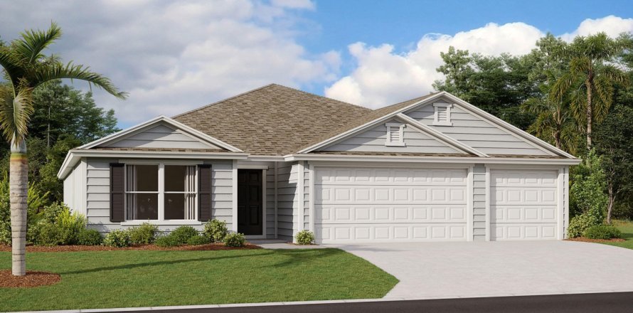 House in Jacksonville, Florida 4 bedrooms, 219.53 sq.m. № 845669
