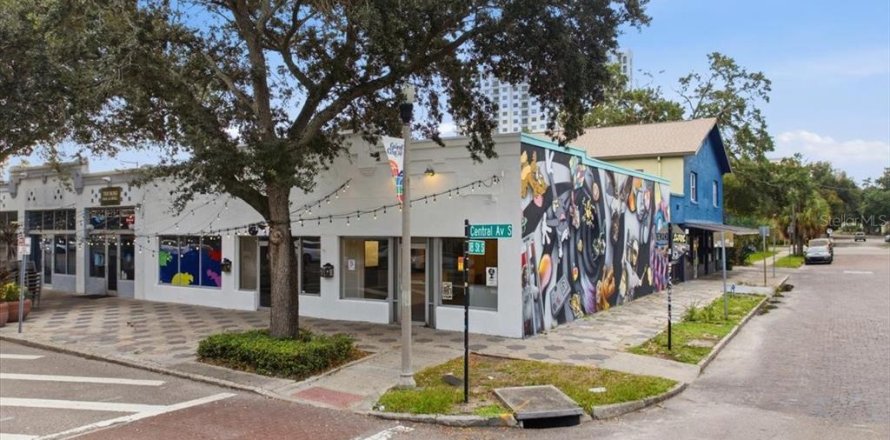 Immobilier commercial à Saint Petersburg, Floride 646.6 m2 № 2406916