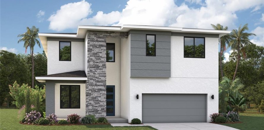 House in Tampa, Florida 4 bedrooms, 307.13 sq.m. № 2221727