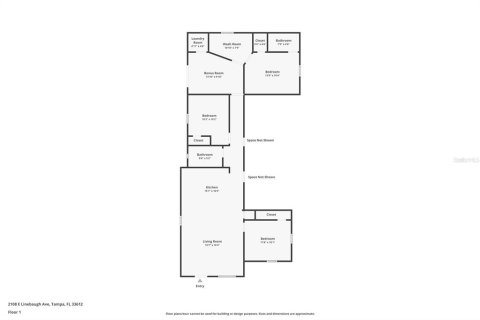 Casa en venta en Tampa, Florida, 5 dormitorios, 147.16 m2 № 1789560 - foto 1