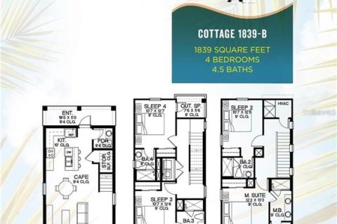 Casa en venta en Kissimmee, Florida, 4 dormitorios, 180.97 m2 № 1740532 - foto 2