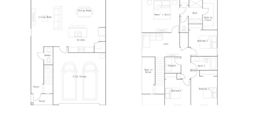 House in Preserve at LPGA - Legacy Collection in Daytona Beach, Florida 4 bedrooms, 175 sq.m. № 610000