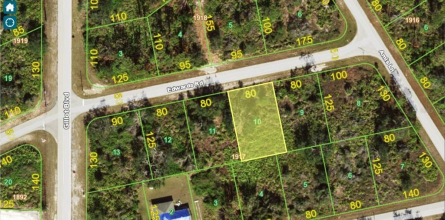 Terrain à Port Charlotte, Floride № 2229544