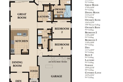 Casa en venta en Palm Coast, Florida, 3 dormitorios, 188.96 m2 № 1814982 - foto 1