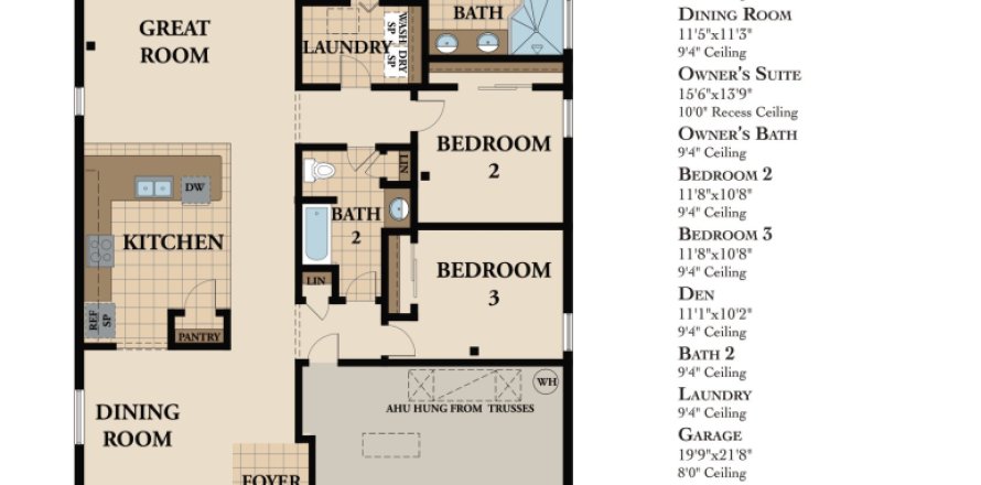 Casa en Palm Coast, Florida 3 dormitorios, 188.96 m2 № 1814982