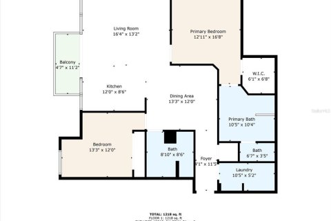 Condo in Tampa, Florida, 2 bedrooms  № 1518281 - photo 21