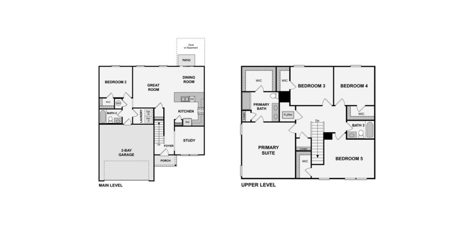 Touwnhouse à SAWMILL COURT à De Funiak Springs, Floride 5 chambres, 203 m2 № 132270