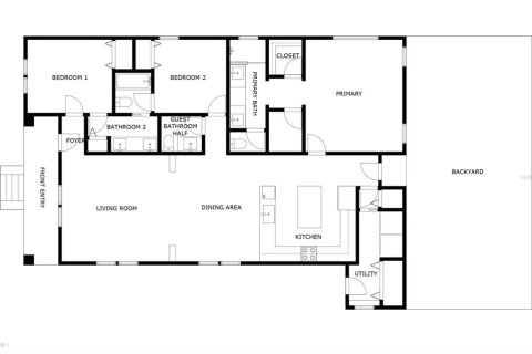 Villa ou maison à louer à Tampa, Floride: 3 chambres, 162.3 m2 № 1910140 - photo 5