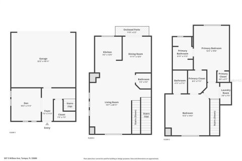 Adosado en venta en Tampa, Florida, 2 dormitorios, 178.47 m2 № 1811025 - foto 16