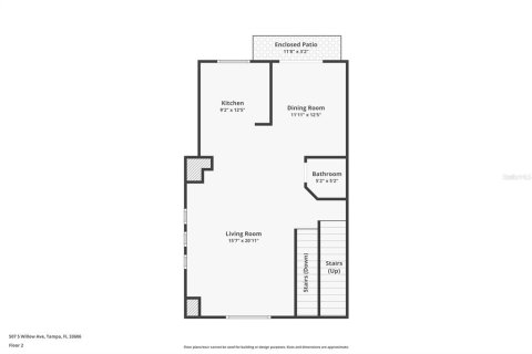 Adosado en venta en Tampa, Florida, 2 dormitorios, 178.47 m2 № 1811025 - foto 18