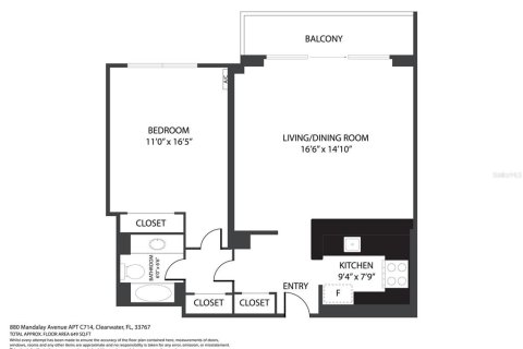Condo in Clearwater, Florida, 1 bedroom  № 1873134 - photo 29